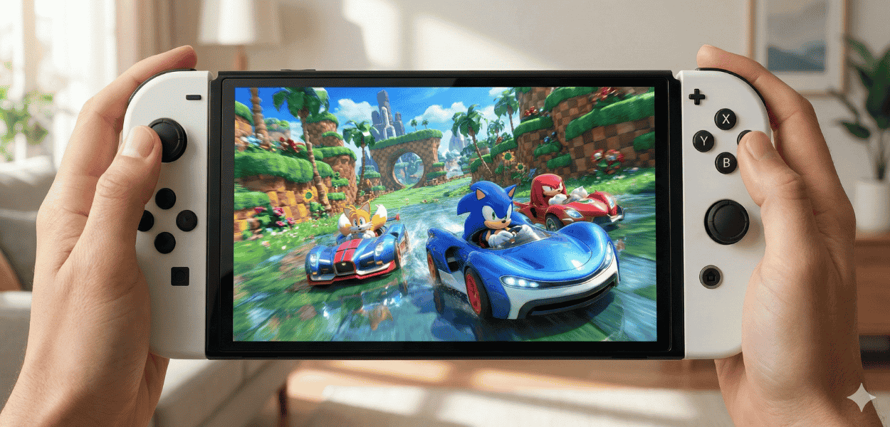Sonic Racing no Switch 2 entrega a experiência que sempre prometeu