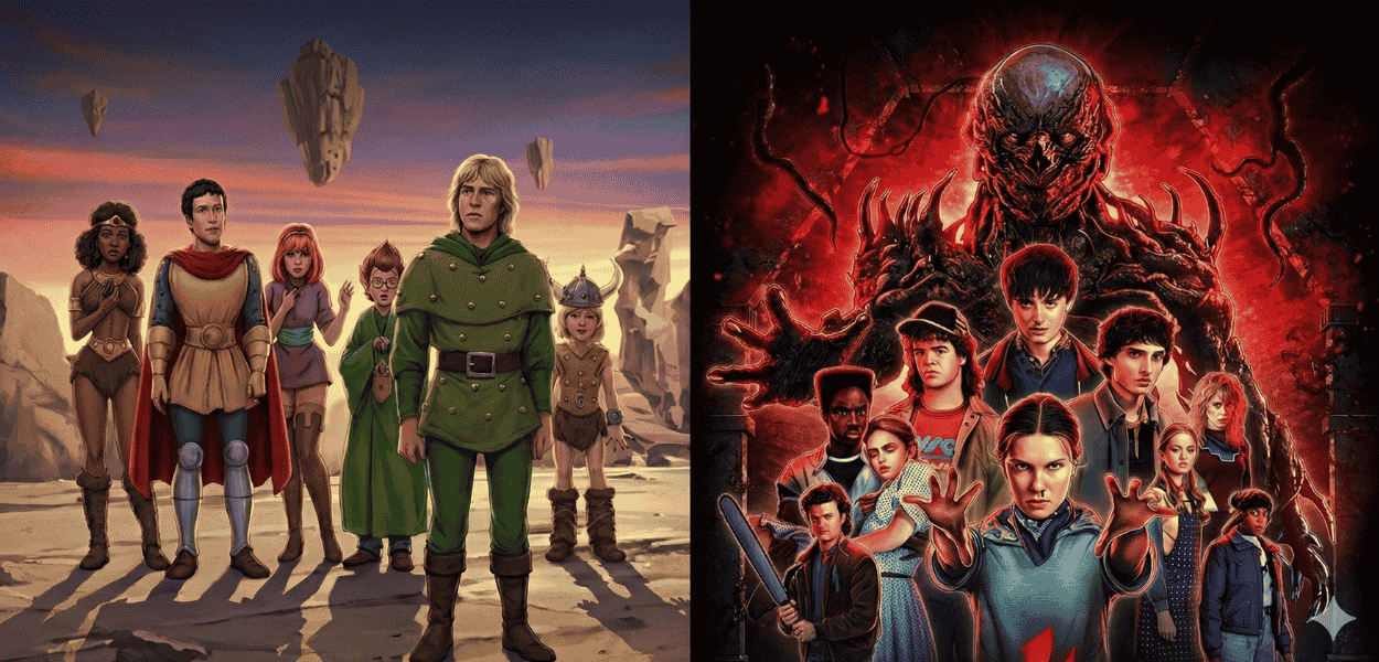 ‘Caverna do Dragão’ e ‘Stranger Things’: a conexão que ninguém esperava