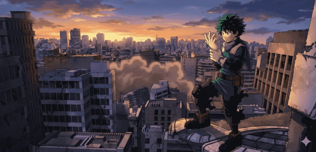 O futuro de Deku em My Hero Academia vai te surpreender — teoria levanta suspeitas