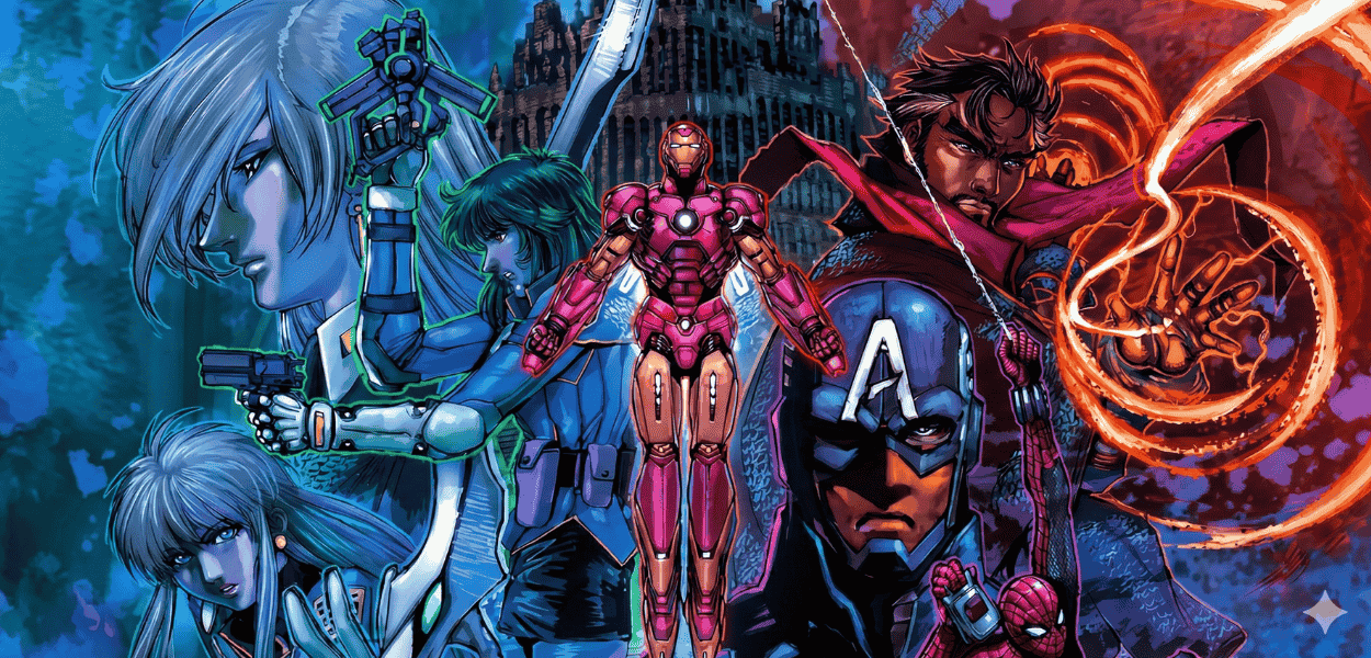 Marvel confirma: HQ de Silent Möbius x Vingadores chega em 2026