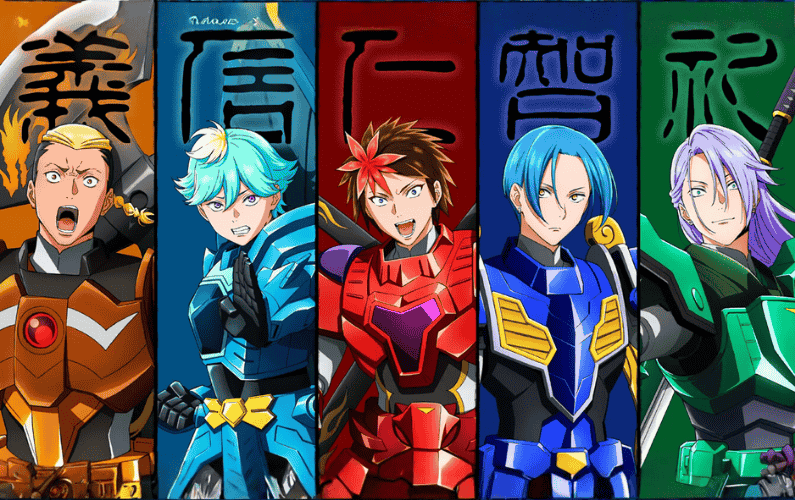 Samurai Troopers Surpreende em Novo Trailer com Data - Vilões Sombrios e Tema Nostálgico