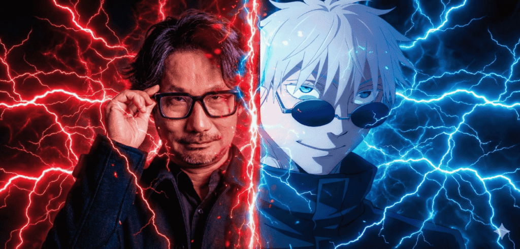 Kojima assiste Jujutsu Kaisen fora de ordem e ama