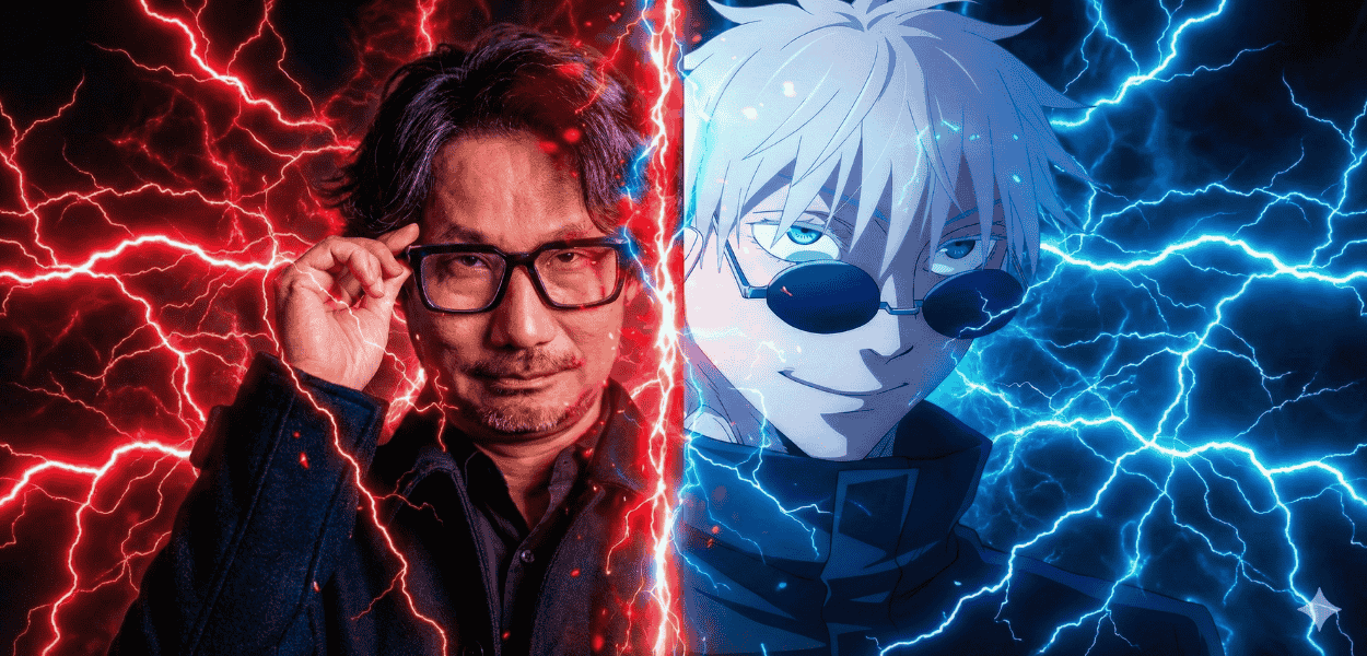 Kojima assiste Jujutsu Kaisen fora de ordem e ama