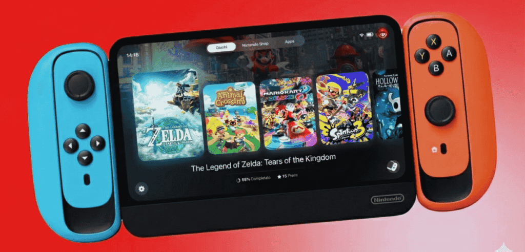 Vendas do Nintendo Switch 2 decepcionam nas festas de fim de ano