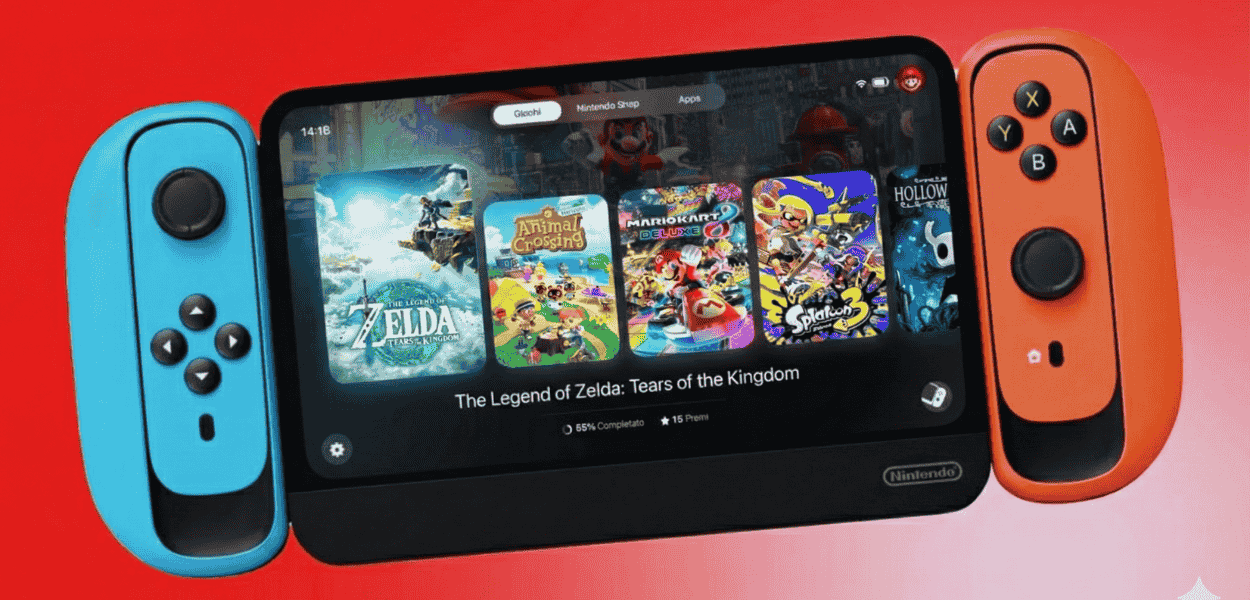 Vendas do Nintendo Switch 2 decepcionam nas festas de fim de ano